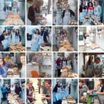 lots of wonderful pictures of people enjoying bread baking classes with one mile bakery exeter